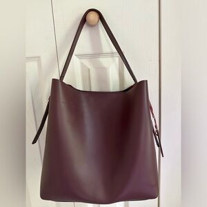 Leather bag made in Italy